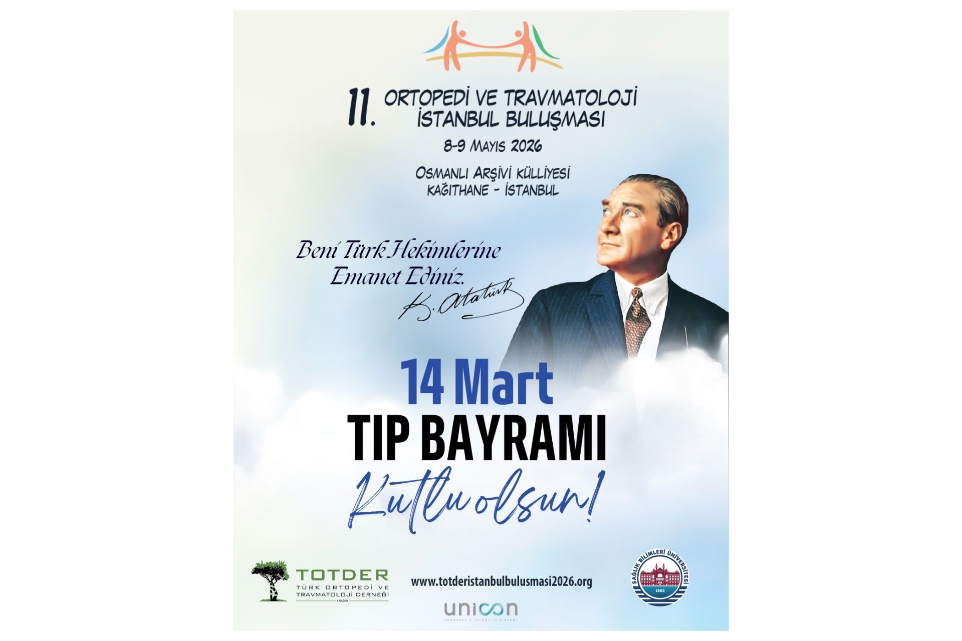 14 Mart Tıp Bayramı Kutlu Olsun